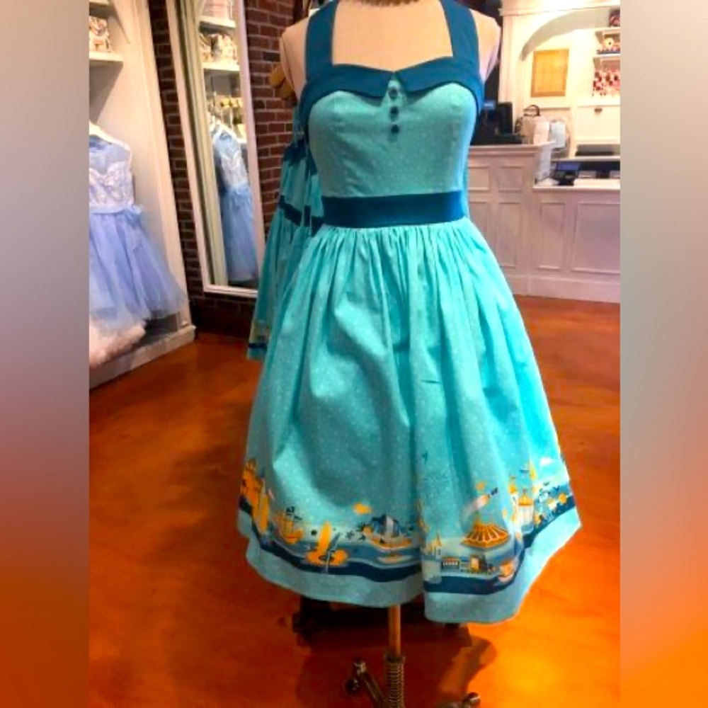RARE NWT Disney Parks Disney Dress Shop Magic Kingdom Vintage Style Dress